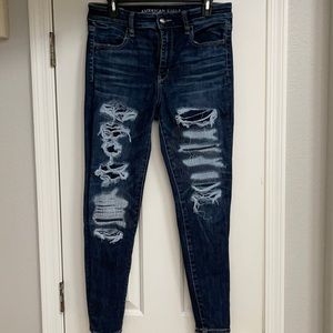 High rise jeans